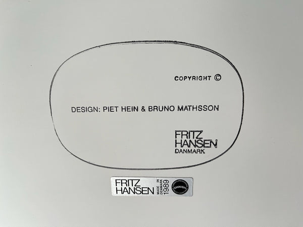 スーパー楕円テーブル by FRITZ HANSEN