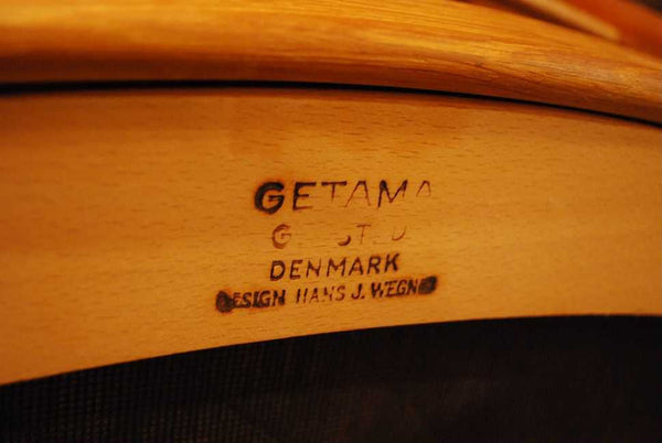 GE284A　with Ottoman stool Designed By Hans.J.Wegner