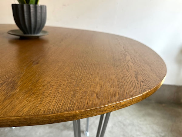 B-table in Oak by Piet Hein & Bruno Mathsson for FRITZ HANSEN