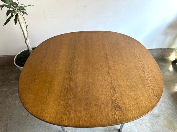 B-table in Oak by Piet Hein & Bruno Mathsson for FRITZ HANSEN
