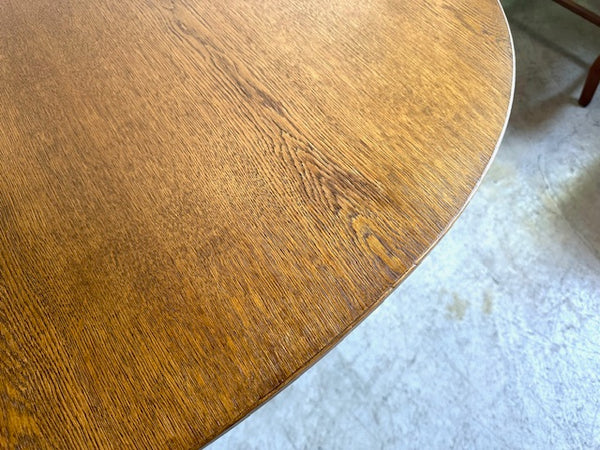B-table in Oak by Piet Hein & Bruno Mathsson for FRITZ HANSEN