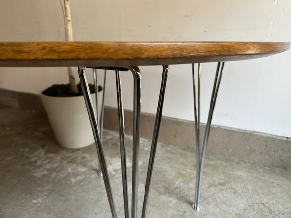 B-table in Oak by Piet Hein & Bruno Mathsson for FRITZ HANSEN