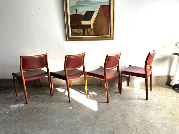 ダイニングチェア2脚or4脚セット "Model 80" by Niels O.Moller for J.L.Moller