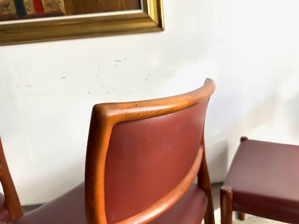 ダイニングチェア2脚or4脚セット "Model 80" by Niels O.Moller for J.L.Moller