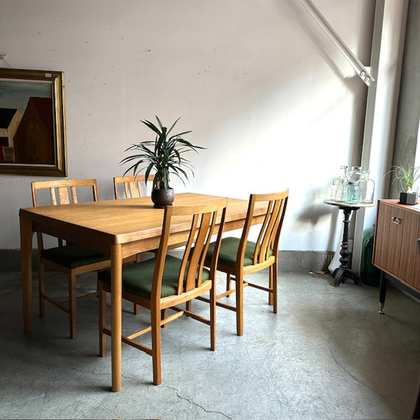 ドローリーフテーブル by Henning Kjaernulf for Vejle Mobelfabrik