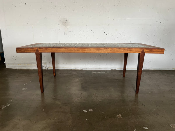 タイルトップセンターテーブル by Severin Hansen Jr for Haslev with Royal Copenhagen "TENERA"